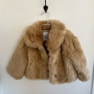 Janie & Jack Faux Fur Jacket